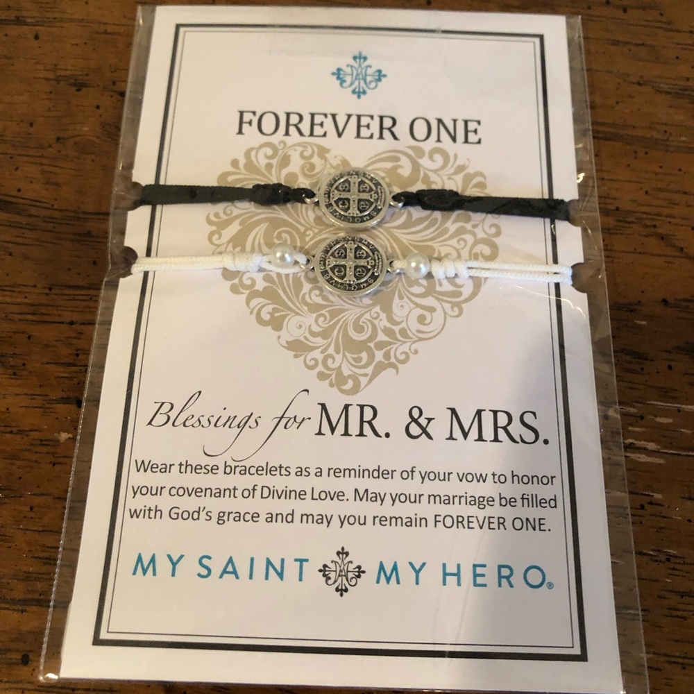 Forever One Mr. & Mrs. blessing bracelets